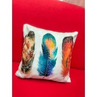 3 Yaprak Kırlent Kılıfı